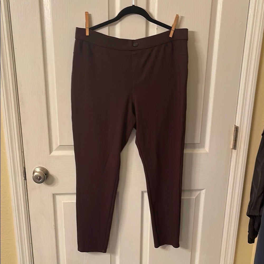 Elegant Brown Women's Pants